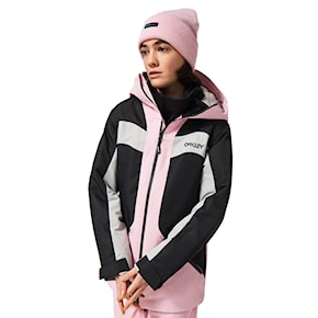 Snowboard Jacket Oakley Wms TNP TBT RC Insulated Jacket black/lunar rock/pink flw 2022/2023