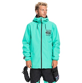 Snowboard Jacket Quiksilver High In The Hood pool green 2022/2023