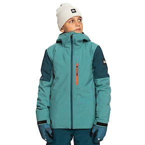 Snowboard Jacket Quiksilver Travis Rice Youth brittany blue 2024