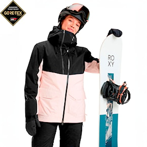 Bunda na snowboard Roxy Gore-Tex Stretch Purelines Jacket pink salt 2025