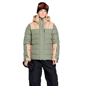 Bunda na snowboard Volcom Wms Puffleup Jacket lichen green 2025