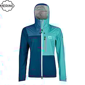 Bunda ORTOVOX Wms Ortler petrol blue 2022/2023