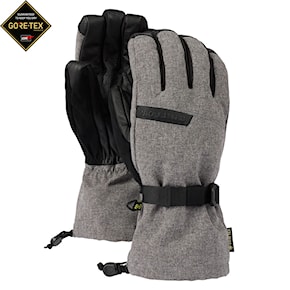 Snowboard Gloves Burton Deluxe Gore grey heather 2025