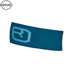 Čelenka ORTOVOX Seamless Headband petrol blue 2025