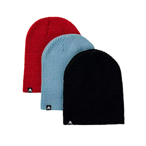 Cap Burton Kids Recycled DND 3Pk true black/dusty blue/deep red 2025