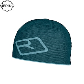 Cap ORTOVOX Merino Logo Knit dark arctic grey 2025