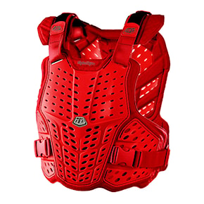 Bike Back Protector Troy Lee Designs Youth Rockfight Chest Protector red 2024