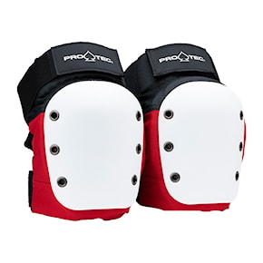 Ochraniacze kolan na deskorolkę Pro-Tec Street Knee Pad red/white/black