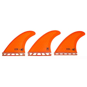 Surfboard Fins Creatures Arc Icon Future orange