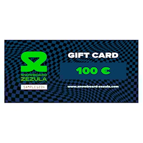 Gift Card SNOWBOARD ZEZULA 100 € EN