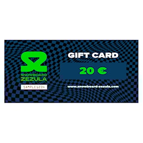 Gift Card SNOWBOARD ZEZULA 20 € EN