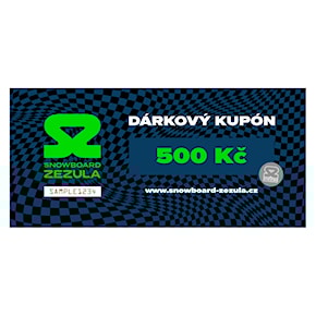 Dárkový kupón SNOWBOARD ZEZULA 500 Kč
