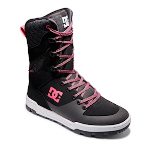 Zimní boty DC Nadene black/white/crazy pink 2021