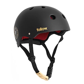 Kask Follow Pro Helmet black/maroon 2021