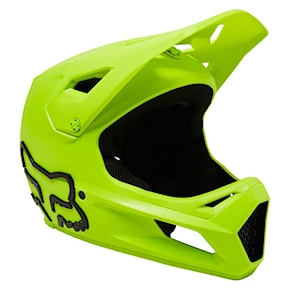 Bike Helmet Fox Youth Rampage fluo yellow 2022