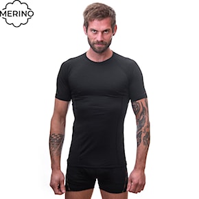 T-shirt Sensor Merino Air černá 2024