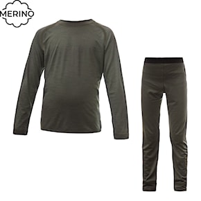 Funkčné tričko Sensor Merino Air Set olive green 2024