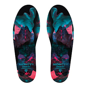 Anatomical Inserts Gravity Wms Insole black/pink/teal