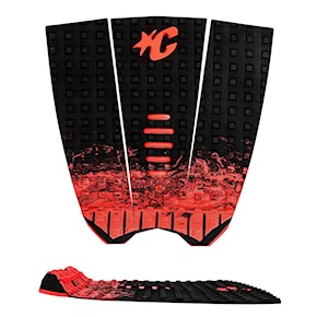 Traction Pad Creatures Mick Fanning black fade fluro red