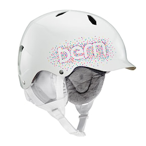 Prilba Bern Bandito gloss white confetti logo 2020/2021