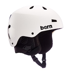 Kask snowboardowy Bern Macon Classic matte white 2024