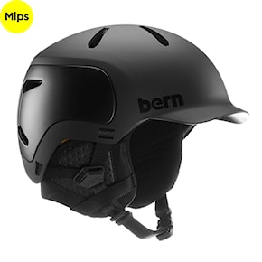 Snowboard Helmet Bern Watts 2.0 Mips matte black 2024