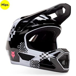 Bike Helmet Fox Rampage Digi Image black/white 2025