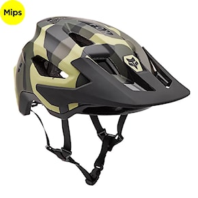 Bike Helmet Fox Speedframe Camo green camo 2024