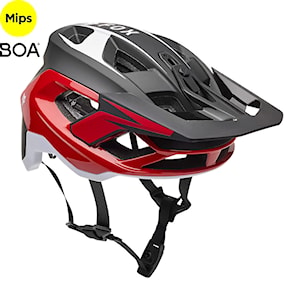 Bike Helmet Fox Speedframe Pro Defy fluorescent red 2025