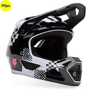 Bike Helmet Fox Youth Rampage Digi Image black/white 2025