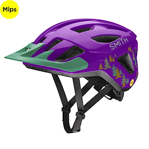 Bike Helmet Smith Wilder Jr Mips purple pines 2024