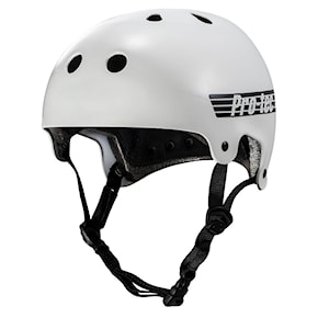 Skateboard Helmet Pro-Tec Old School Cert gloss white
