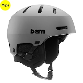 Kask snowboardowy Bern Macon 2.0 Mips matte grey 2025