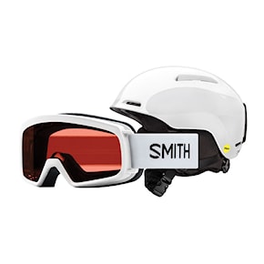 Kask snowboardowy Smith Glide Jr./Rascal Combo white 2025