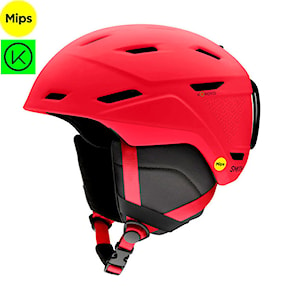 Kask snowboardowy Smith Mission Mips matte crimson geo 2025