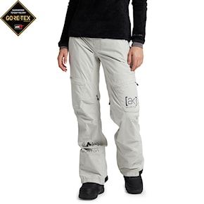 Snowboardové kalhoty Burton Wms [ak] Gore Summit Pant solution dyed light grey 2021/2022