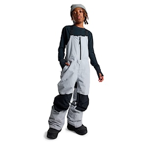 Snowboard Pants Burton Kids Skylar Bib silver sconce 2025