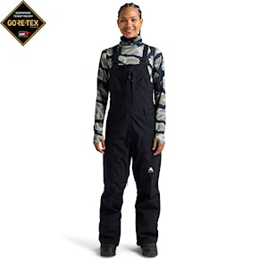 Nohavice na snowboard Burton Wms GORE-TEX Reserve 2L Bib true black 2026