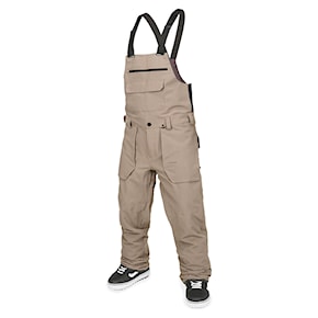 Kalhoty na snowboard Volcom Roan Bib Overall chestnut brown 2025