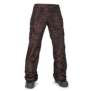 Nohavice na snowboard Volcom Wms Bridger Ins Pant leopard 2025