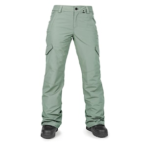 Nohavice na snowboard Volcom Wms Bridger Ins Pant lichen green 2025