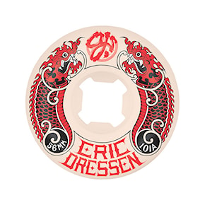 Kolečka OJ Dressen Dragon Elite Hardline white/red 2021