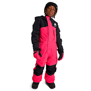 Kombinezon snowboardowy Burton Kids One Piece true black/azalea pink 2025