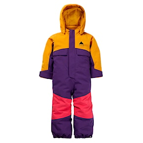 Kombinezon snowboardowy Burton Toddler One Piece goldenrod/imperial purple 2025