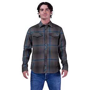 Košeľa Fox Survivalist Fire Flannel Ls dark shadow 2025