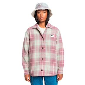 Shirt Quiksilver Wms Uni Plaid Overshirt grape shake uni plaid overshir 2024