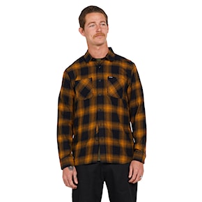 Shirt Volcom Netastone Flannel Ls rinsed black 2022