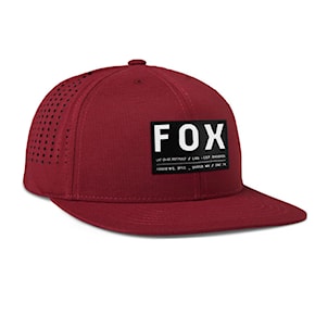 Šiltovka Fox Non Stop Tech Flexfit scarlet 2023