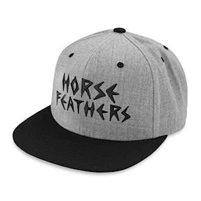 Czapka z daszkiem Horsefeathers Ike heather gray 2024