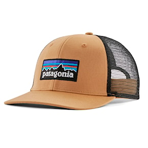 Kšiltovka Patagonia P-6 Logo Trucker Hat grayling brown 2024